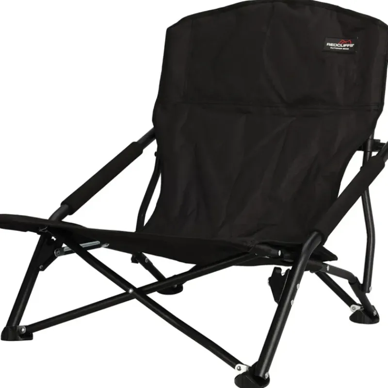 Chaise Easy C3 pliable noire - Structure acier et polyester 600D* Clearance