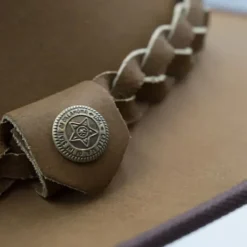 Chapeau Walker and Hawkes Cowhide Traveller cuir*Walker & Hawkes New