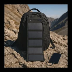 Chargeur solaire pliable 12,5 W - Énergie portable pour aventuriers* Sale