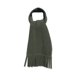 Écharpe polaire franges polyester kaki/camo/orange 150x24,5cm* Hot