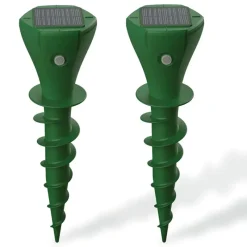 Chasse taupes solaire 'Twist' - Lot de 2 - 650m² de couverture par appareil* Clearance