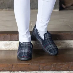 Chaussons mixtes fourrés Polaine marine -*Airplum