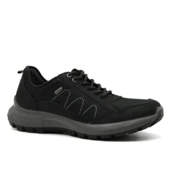 Chaussures basses Dick noires cuir souple imperméable*Ayoka Hot