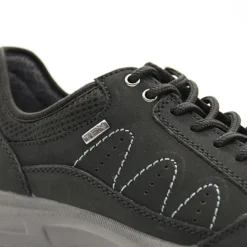 Chaussures basses Dick noires cuir souple imperméable*Ayoka Hot