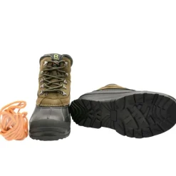 Chaussures Rochette Quebec Kaki nubuck étanche*Rouchette