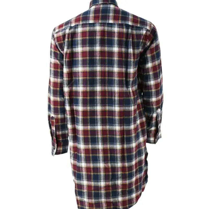 Chemise à carreaux Tanouk flanelle coton rouge bleu S à 4XL* Outlet