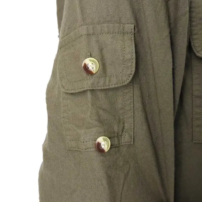 Chemise Authentic respirante multipoches coton kaki S à 3XL*Bartavel Hot