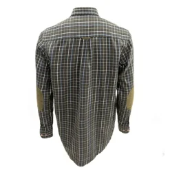 Chemise Sologne 100% coton marron taille S à 3XL*Percussion