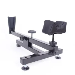 Chevalet de tir anti dérapant réglage nettoyage métal noir 60x30cm* New