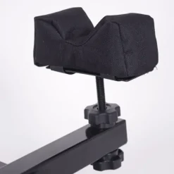 Chevalet de tir anti dérapant réglage nettoyage métal noir 60x30cm* New