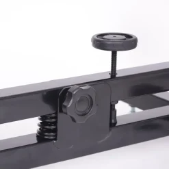 Chevalet de tir anti dérapant réglage nettoyage métal noir 60x30cm* New