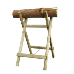 Chevalet en bois naturel pour sciage* Discount