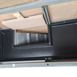 Clapier en bois 2 étages pour lapins - Gris - 91,5 x 45 x 81,4 cm* Best