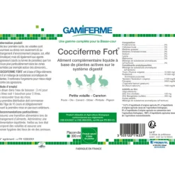 Cocciferme fort complément alimentaire volaille 300ml*Gamiferme Hot