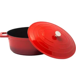 Cocotte ovale fonte alu 32x25cm 6,6L tous feux nuage*