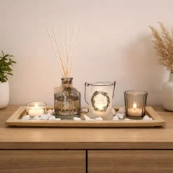 Coffret diffuseur parfum et bougies – Ambiance naturelle et déco* Clearance