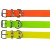Collier PVC longueur 60 cm largeur 2,5cm 3 couleurs fluo Ajustable* Clearance
