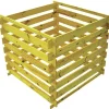 Composteur bois 80 x 80 cm* Outlet