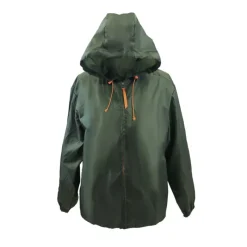 Coupe vent déperlant manches longues polyester kaki S à 3XL* Outlet