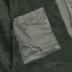 Coupe-vent fourré imperméable kaki taille S à 3XL* New