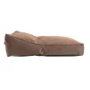 Coussin imperméable marron en polyester 600D - 90x70cm*