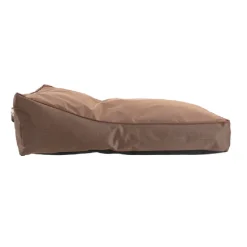 Coussin imperméable marron en polyester 600D - 90x70cm*