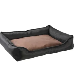 Coussin noir assise marron 300d 90x70x20cm* New