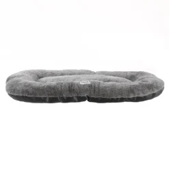 Coussin ovale gris antidérapant pour chien - 60x40x6cm* New