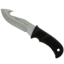 Couteau à dépecer Bisonte manche gomme noir lame acier inox 11cm*Muela New