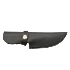 Couteau Aventurier à dépecer 24 cm avec étui cuir – teck* Clearance