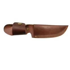 Couteau de chasse à lame fixe acier 420 12cm manche en bois*VERNEY CARRON