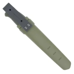 Couteau Kansbol lame acier Sandvik 10,9cm manche caoutchouc vert*Mora Best