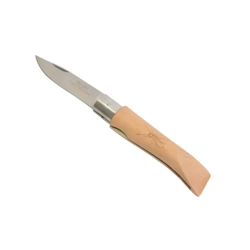 Couteau Pliant Montagnard lame 9cm manche bois vernis*Pradel Excellence Outlet