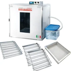 Couveuse + 1 Tiroir caille à poule + 2 Tiroirs oeufs oie - paon -dinde + 1 Panier d'éclosion + 1 Kit humidification*MAINO New