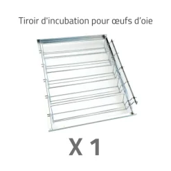 Couveuse + 1 Tiroir de caille à poule + 1 Tiroir oeufs oie - paon -dinde + 1 Panier d'éclosion + 1 Kit humidification*MAINO Clearance