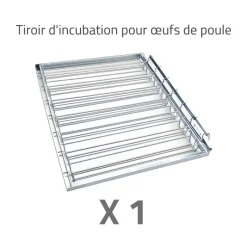 Couveuse + 1 Tiroir de caille à poule + 1 Tiroir oeufs oie - paon -dinde + 1 Panier d'éclosion*MAINO Outlet