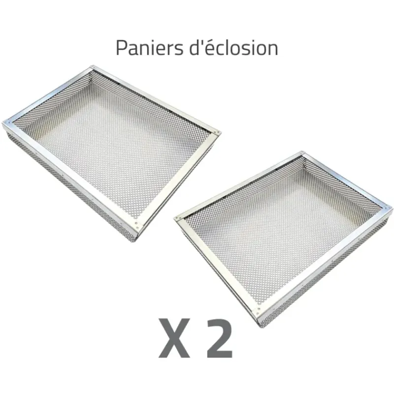 Couveuse + 2 Tiroirs caille à poule + 2 Paniers d'éclosion + 1 Kit humidification*MAINO Best