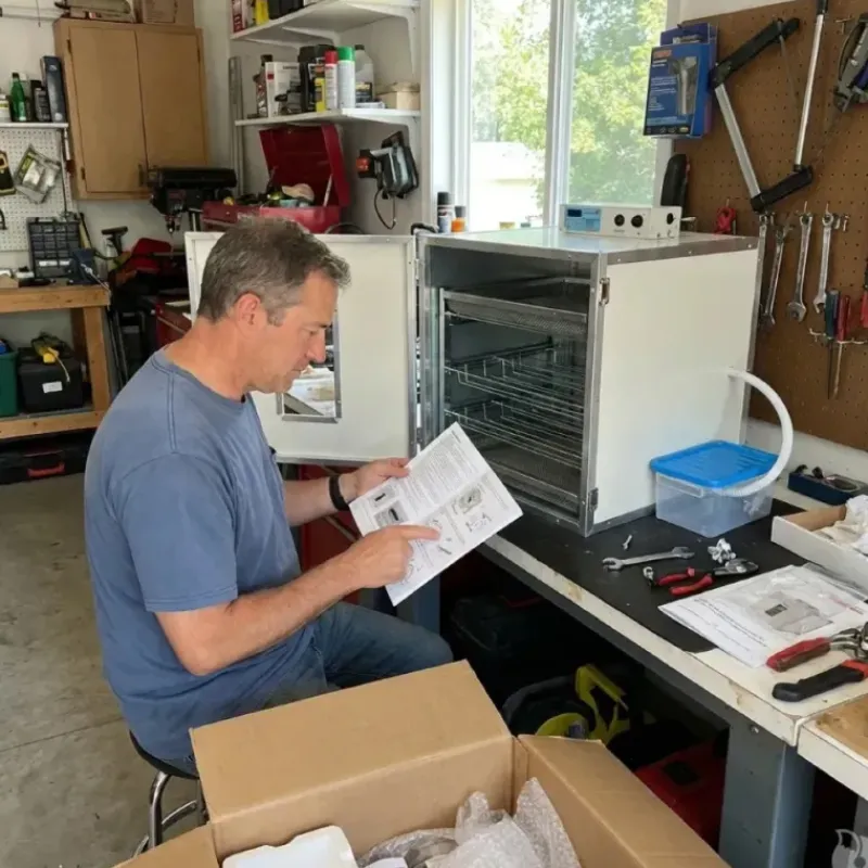 Couveuse + 2 Tiroirs caille à poule + 2 Paniers d'éclosion + 1 Kit humidification*MAINO Best