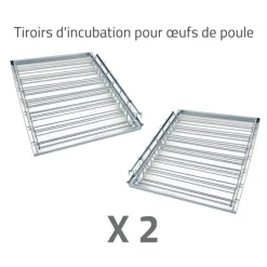 Couveuse + 2 Tiroirs de caille à poule + 1 Tiroir oeufs oie - paon -dinde*MAINO Clearance