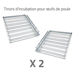 Couveuse + 2 Tiroirs de caille à poule + 1 Panier d'éclosion*MAINO Online