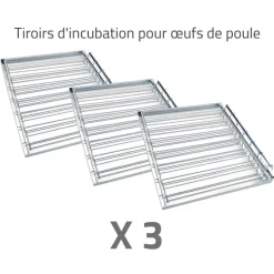 Couveuse + 3 Tiroirs de caille à poule + 1 Kit humidification*MAINO Clearance