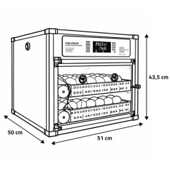Couveuse Automatique PRO ® 136 Œufs - Incubation Haute Performance*Couvitech Best