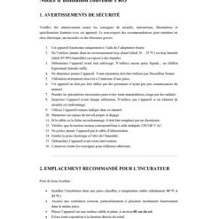 Couveuse Automatique PRO ® 272 œufs - Incubation Haute Performance*Couvitech Sale