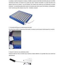 Couveuse Automatique PRO ® 68 œufs - Incubation Haute Performance*Couvitech Hot