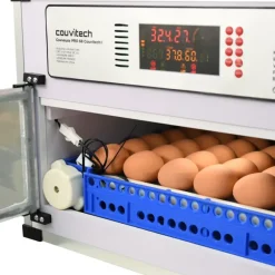 Couveuse Automatique PRO ® 68 œufs - Incubation Haute Performance*Couvitech Hot