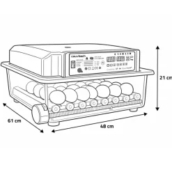 Couveuse automatique SP ® 64 œufs - Incubation professionnelle*Couvitech Sale