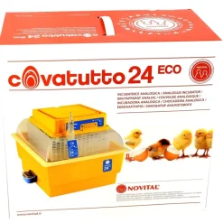 Couveuse semi-automatique Covatutto 24 Eco*Novital Hot