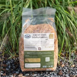 Crevettes séchées 800g - Protéines naturelles pour palmipèdes et oiseaux*ROMWATERFOWL Discount