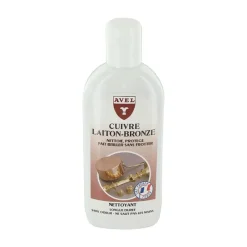 Crème nettoyante et protectrice Cuivre Laiton Bronze - 250ml*Avel Best