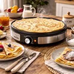 Crêpière électrique réversible 1500W*Pradel France Hot